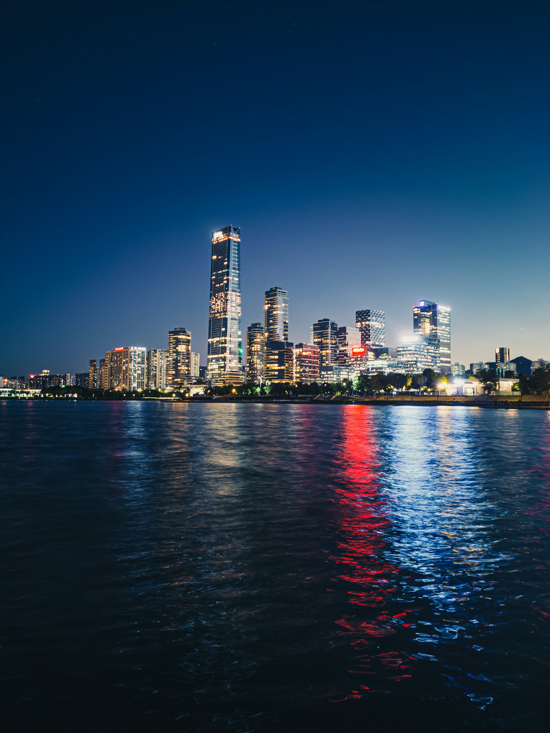 Skyline at night